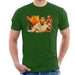 Sidney Maurer Original Portrait Of Bruce Lee Flames Enter The Dragon Mens T-Shirt - Mens T-Shirt