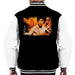 Sidney Maurer Original Portrait Of Bruce Lee Flames Enter The Dragon Mens Varsity Jacket - Mens Varsity Jacket