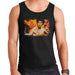 Sidney Maurer Original Portrait Of Bruce Lee Flames Enter The Dragon Mens Vest - Mens Vest