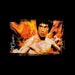 Sidney Maurer Original Portrait Of Bruce Lee Flames Enter The Dragon Mens Varsity Jacket - Mens Varsity Jacket