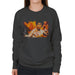 Sidney Maurer Original Portrait Of Bruce Lee Flames Enter The Dragon Womens Sweatshirt - Womens Sweatshirt