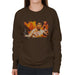 Sidney Maurer Original Portrait Of Bruce Lee Flames Enter The Dragon Womens Sweatshirt - Womens Sweatshirt