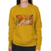 Sidney Maurer Original Portrait Of Bruce Lee Flames Enter The Dragon Womens Sweatshirt - Womens Sweatshirt