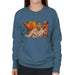 Sidney Maurer Original Portrait Of Bruce Lee Flames Enter The Dragon Womens Sweatshirt - Womens Sweatshirt