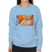 Sidney Maurer Original Portrait Of Bruce Lee Flames Enter The Dragon Womens Sweatshirt - Womens Sweatshirt