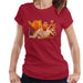 Sidney Maurer Original Portrait Of Bruce Lee Flames Enter The Dragon Womens T-Shirt - Womens T-Shirt