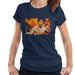 Sidney Maurer Original Portrait Of Bruce Lee Flames Enter The Dragon Womens T-Shirt - Womens T-Shirt