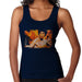 Sidney Maurer Original Portrait Of Bruce Lee Flames Enter The Dragon Womens Vest - Small / Navy Blue - Womens Vest