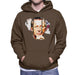 Sidney Maurer Original Portrait Of Eric Clapton Mens Hooded Sweatshirt - Mens Hooded Sweatshirt