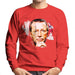 Sidney Maurer Original Portrait Of Eric Clapton Mens Sweatshirt - Mens Sweatshirt