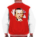 Sidney Maurer Original Portrait Of Eric Clapton Mens Varsity Jacket - Mens Varsity Jacket