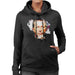Sidney Maurer Original Portrait Of Eric Clapton Womens Hooded Sweatshirt - Womens Hooded Sweatshirt