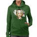 Sidney Maurer Original Portrait Of Eric Clapton Womens Hooded Sweatshirt - Womens Hooded Sweatshirt