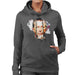 Sidney Maurer Original Portrait Of Eric Clapton Womens Hooded Sweatshirt - Womens Hooded Sweatshirt