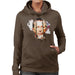 Sidney Maurer Original Portrait Of Eric Clapton Womens Hooded Sweatshirt - Womens Hooded Sweatshirt