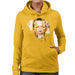 Sidney Maurer Original Portrait Of Eric Clapton Womens Hooded Sweatshirt - Womens Hooded Sweatshirt