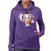 Sidney Maurer Original Portrait Of Eric Clapton Womens Hooded Sweatshirt - Womens Hooded Sweatshirt