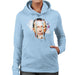 Sidney Maurer Original Portrait Of Eric Clapton Womens Hooded Sweatshirt - Womens Hooded Sweatshirt
