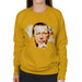 Sidney Maurer Original Portrait Of Eric Clapton Womens Sweatshirt - Womens Sweatshirt
