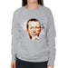 Sidney Maurer Original Portrait Of Eric Clapton Womens Sweatshirt - Womens Sweatshirt