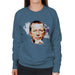 Sidney Maurer Original Portrait Of Eric Clapton Womens Sweatshirt - Womens Sweatshirt