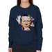Sidney Maurer Original Portrait Of Eric Clapton Womens Sweatshirt - Womens Sweatshirt