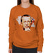 Sidney Maurer Original Portrait Of Eric Clapton Womens Sweatshirt - Womens Sweatshirt