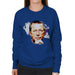 Sidney Maurer Original Portrait Of Eric Clapton Womens Sweatshirt - Womens Sweatshirt