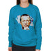 Sidney Maurer Original Portrait Of Eric Clapton Womens Sweatshirt - Womens Sweatshirt