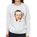 Sidney Maurer Original Portrait Of Eric Clapton Womens Sweatshirt - Womens Sweatshirt