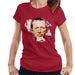 Sidney Maurer Original Portrait Of Eric Clapton Womens T-Shirt - Womens T-Shirt