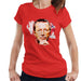 Sidney Maurer Original Portrait Of Eric Clapton Womens T-Shirt - Womens T-Shirt