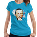 Sidney Maurer Original Portrait Of Eric Clapton Womens T-Shirt - Womens T-Shirt