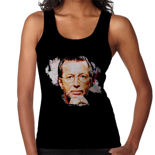 Sidney Maurer Original Portrait Of Eric Clapton Womens Vest - Womens Vest