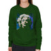 Sidney Maurer Original Portrait Of Marilyn Monroe Short Curls Womens Sweatshirt - Womens Sweatshirt
