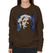 Sidney Maurer Original Portrait Of Marilyn Monroe Short Curls Womens Sweatshirt - Womens Sweatshirt