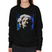 Sidney Maurer Original Portrait Of Marilyn Monroe Short Curls Womens Sweatshirt - Womens Sweatshirt
