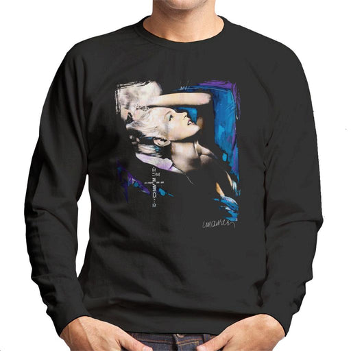 Sidney Maurer Original Portrait Of Marilyn Monroe Pose Mens Sweatshirt - Mens Sweatshirt