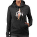 Sidney Maurer Original Portrait Of Marilyn Monroe Skirt Blowing Women's Hooded Sweatshirt