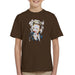 Sidney Maurer Original Portrait Of Miley Cyrus Biting Collar Kids T-Shirt - Kids Boys T-Shirt