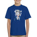 Sidney Maurer Original Portrait Of Miley Cyrus Biting Collar Kids T-Shirt - Kids Boys T-Shirt