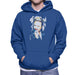 Sidney Maurer Original Portrait Of Miley Cyrus Biting Collar Mens Hooded Sweatshirt - Mens Hooded Sweatshirt