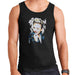 Sidney Maurer Original Portrait Of Miley Cyrus Biting Collar Mens Vest - Mens Vest