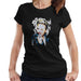 Sidney Maurer Original Portrait Of Miley Cyrus Biting Collar Womens T-Shirt - Womens T-Shirt