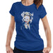 Sidney Maurer Original Portrait Of Miley Cyrus Biting Collar Womens T-Shirt - Womens T-Shirt