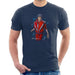 Sidney Maurer Original Portrait Of Michael Jackson Thriller Mens T-Shirt - Small / Navy Blue - Mens T-Shirt