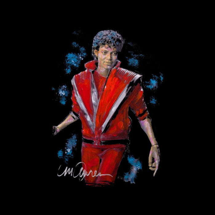 Sidney Maurer Original Portrait Of Michael Jackson Thriller Mens T-Shirt - Mens T-Shirt