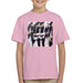 Sidney Maurer Original Portrait Of Michael Jackson 90s Kids T-Shirt - X-Small (3-4 yrs) / Light Pink - Kids Boys T-Shirt