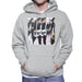 Sidney Maurer Original Portrait Of Michael Jackson 90s Mens Hooded Sweatshirt - Mens Hooded Sweatshirt