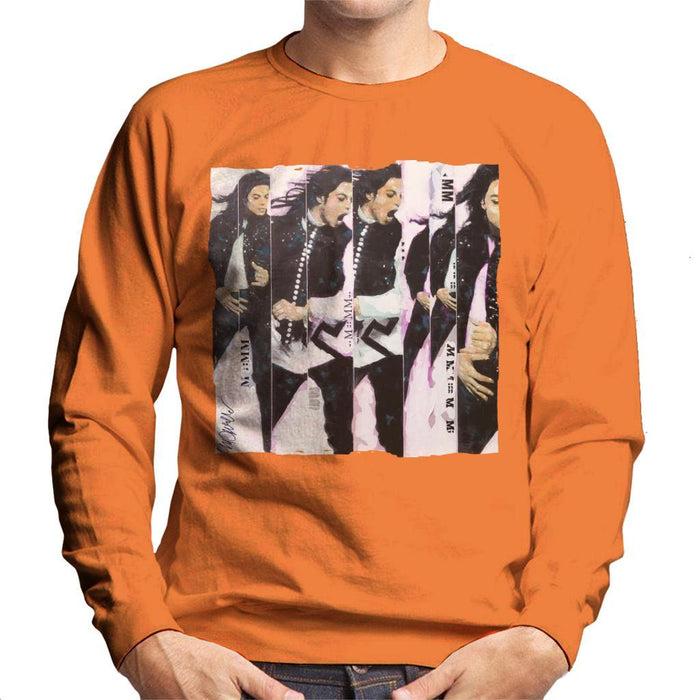 Sidney Maurer Original Portrait Of Michael Jackson 90s Mens Sweatshirt - Mens Sweatshirt